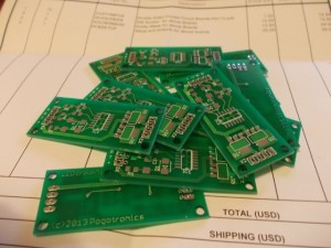 A new batch of isolator PCBs